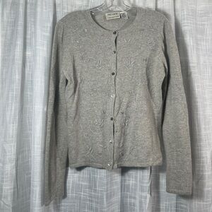 Grey Cardigan Sweater 🩶 by Preview Size Large